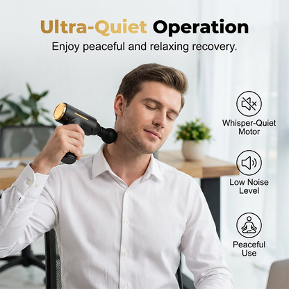 ✨💪52 % de réduction🔥Pistolet de massage des tissus profonds portable