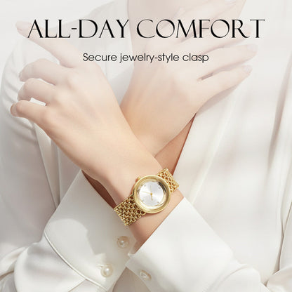 ⌚ 54% DE RÉDUCTION! ✨ Montre Rétro Femme avec Strass – Design Élégant, Cadre Diamant & Parfaite Pour Toute Occasion 💎