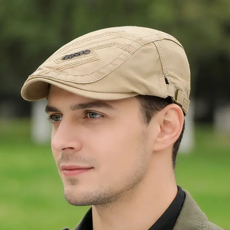 🧢 VENTE FLASH 2026 : 61% DE RÉDUCTION ! 🍂 Casquette Plate Classique (Ivy-Cap) Toutes Saisons – Respirante, Boucle Latérale Réglable & Design Intemporel ☀️