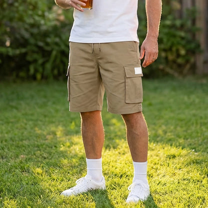 ✨🩳54 % de réduction + livraison gratuite🔥Short cargo décontracté pour homme à taille élastiquée