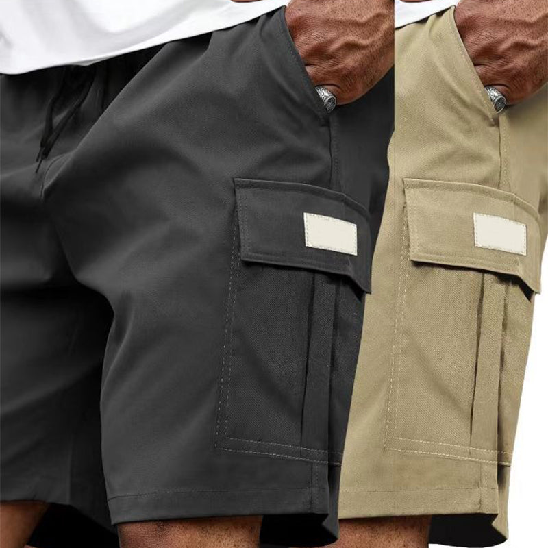 ✨🩳54 % de réduction + livraison gratuite🔥Short cargo décontracté pour homme à taille élastiquée