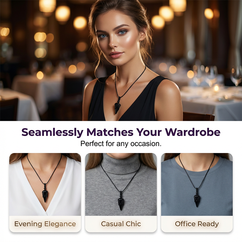 💎 57% DE RÉDUCTION! ✨ Pendentif Conique pour Hommes et Femmes – Design Minimaliste, Métal Hypoallergénique & Parfait Pour Un Usage Quotidien ou Offrir 🎁