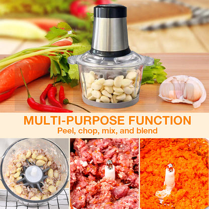 🧄 60 % de réduction + livraison gratuite 🔥 Éplucheur d'Ail Électrique Multifonction & Robot Culinaire