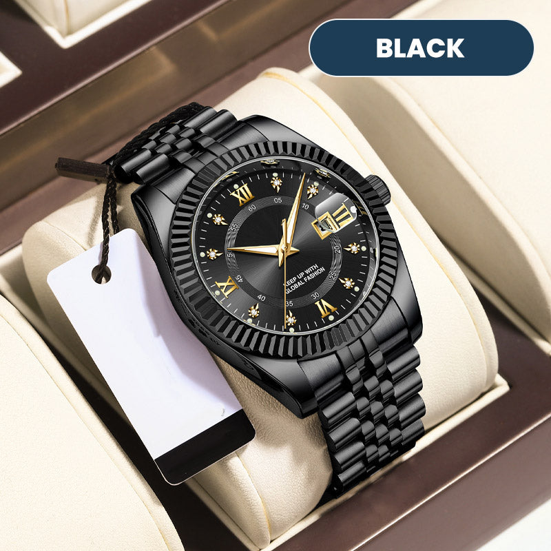 ⌚ PROMO LIMITÉE 50% DE RÉDUCTION ! ✨ Montre Homme Business – Quartz, Acier Inox, 8 Couleurs 🤵