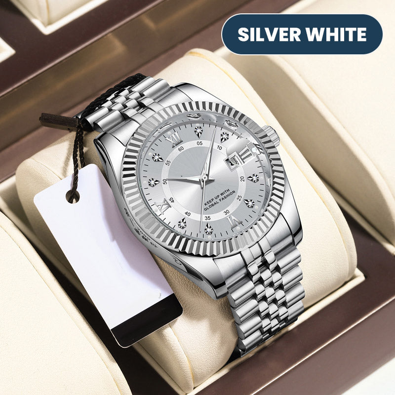 ⌚ PROMO LIMITÉE 50% DE RÉDUCTION ! ✨ Montre Homme Business – Quartz, Acier Inox, 8 Couleurs 🤵