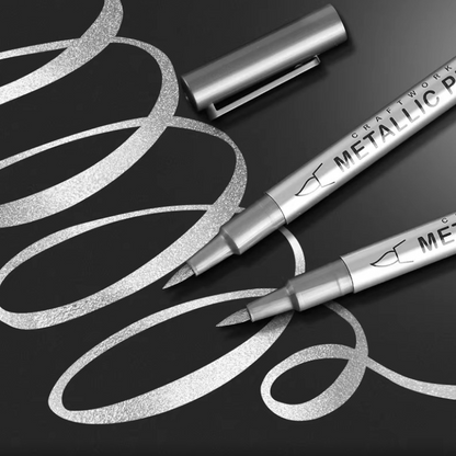 ✨✍️ 50 % de réduction🔥Marqueurs métalliques imperméables à séchage rapide