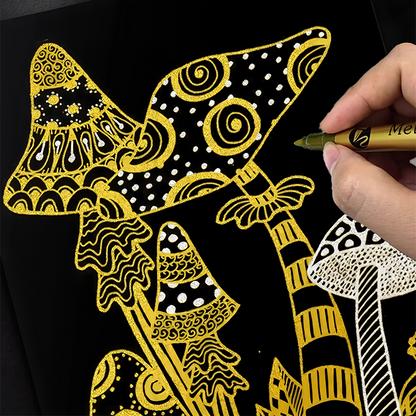 ✨✍️ 50 % de réduction🔥Marqueurs métalliques imperméables à séchage rapide