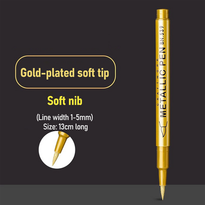 ✨✍️ 50 % de réduction🔥Marqueurs métalliques imperméables à séchage rapide