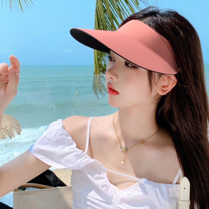 🌞☂50 % de réduction🔥Visières de soleil légères à large bord et réglables pour femmes