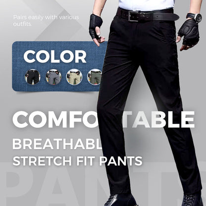 🌬️👖50 % de réduction🔥 Pantalon pour homme confortable, respirant et ajusté