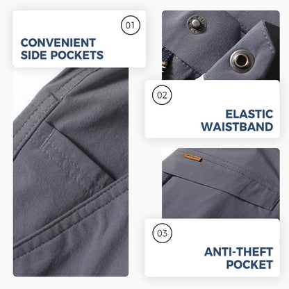 🌬️👖50 % de réduction🔥 Pantalon pour homme confortable, respirant et ajusté