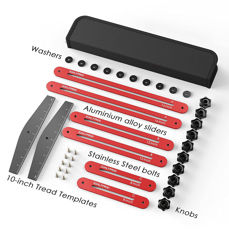🛠️📐50 % de réduction + livraison gratuite🔥Règle multifonctionnelle améliorée pour mesurer les escaliers