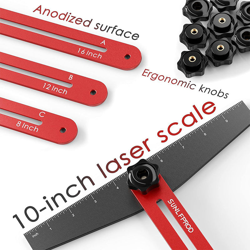 🛠️📐50 % de réduction + livraison gratuite🔥Règle multifonctionnelle améliorée pour mesurer les escaliers