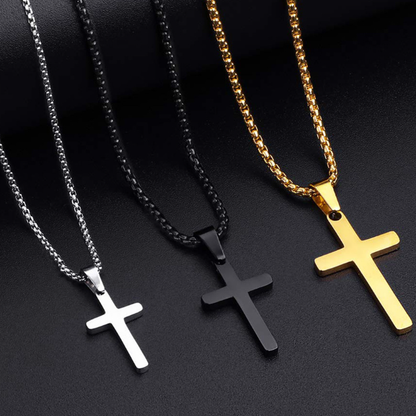 ✨✝️58 % de réduction🔥Collier double rangée en acier inoxydable Collier créatif à chaînes torsadées cubaines multi-rangées