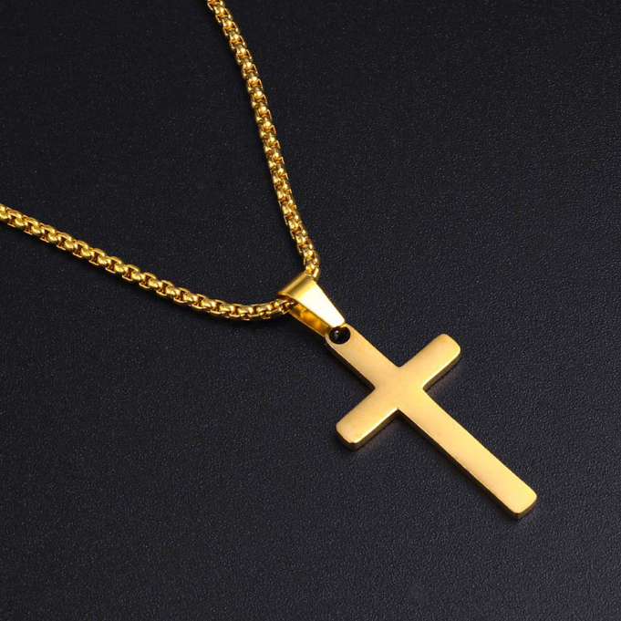 ✨✝️58 % de réduction🔥Collier double rangée en acier inoxydable Collier créatif à chaînes torsadées cubaines multi-rangées