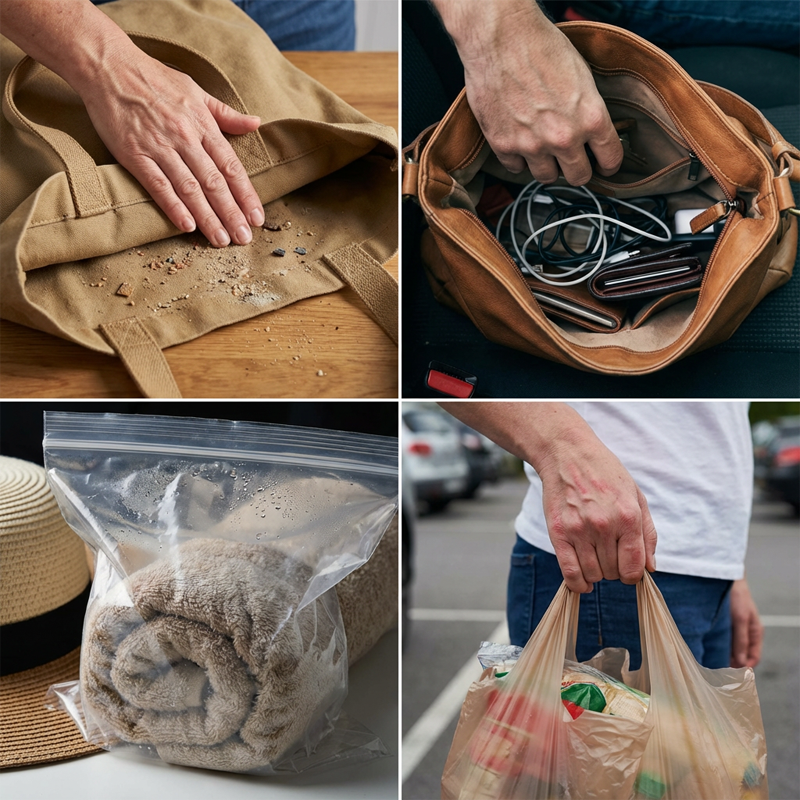 👜 OFFRE SPÉCIALE : 56% DE RÉDUCTION ! 🌴 Sac à Bandoulière Décontracté pour Femme en Maille Résistante – Grande Capacité, Fond Solide & Poche Zippée 🏖️