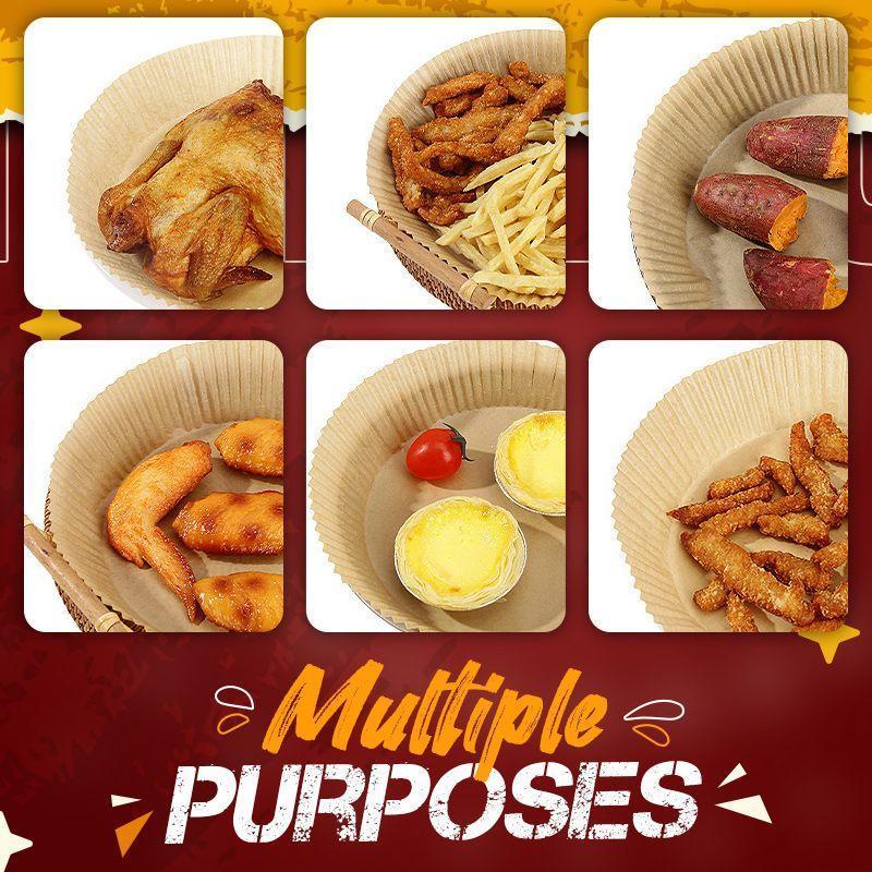 🔥🍽️50% de réduction🔥Assiettes en papier pour friteuse à air