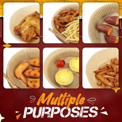 🔥🍽️50% de réduction🔥Assiettes en papier pour friteuse à air