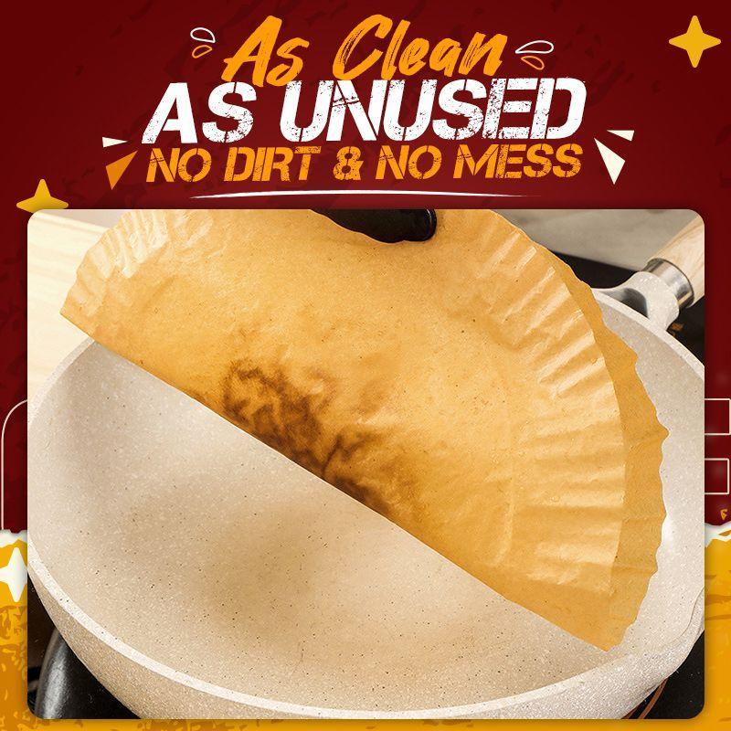 🔥🍽️50% de réduction🔥Assiettes en papier pour friteuse à air