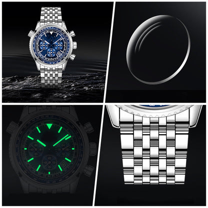 💎⌚55 % de réduction + livraison gratuite🔥Montre classique multifonctionnelle pour homme, idéale pour le travail