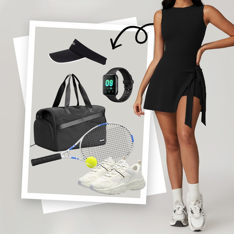 ☀️✨55 % de réduction🔥Combinaisons de sport pour femmes à nouer, unies