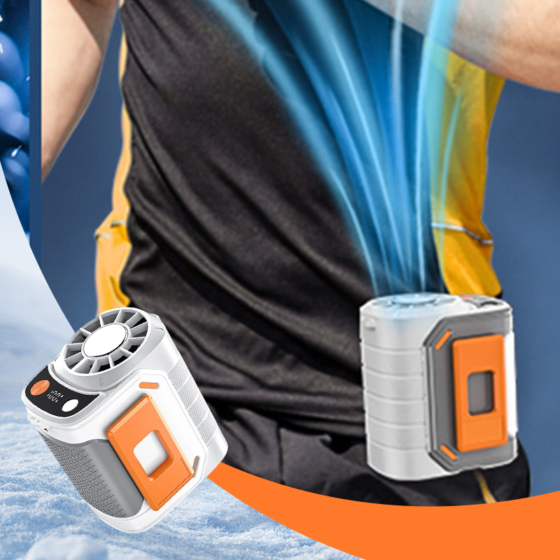 🔋🌀50% DE RÉDUCTION !💨Ventilateur de Taille Rechargeable – Vent Puissant & Autonomie Longue Durée 🏕️⚡【Offre Limitée】