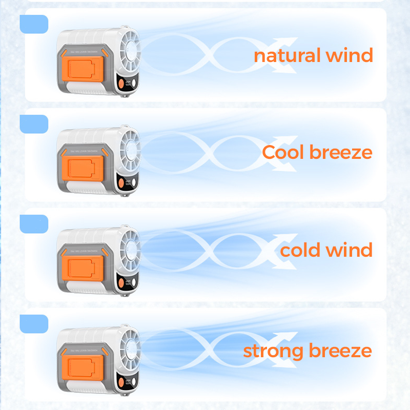 🔋🌀50% DE RÉDUCTION !💨Ventilateur de Taille Rechargeable – Vent Puissant & Autonomie Longue Durée 🏕️⚡【Offre Limitée】