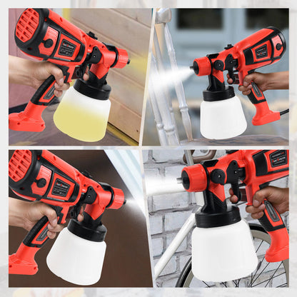 🔧🧱50 % de réduction + livraison gratuite🔥Kit de pulvérisateur de peinture électrique léger