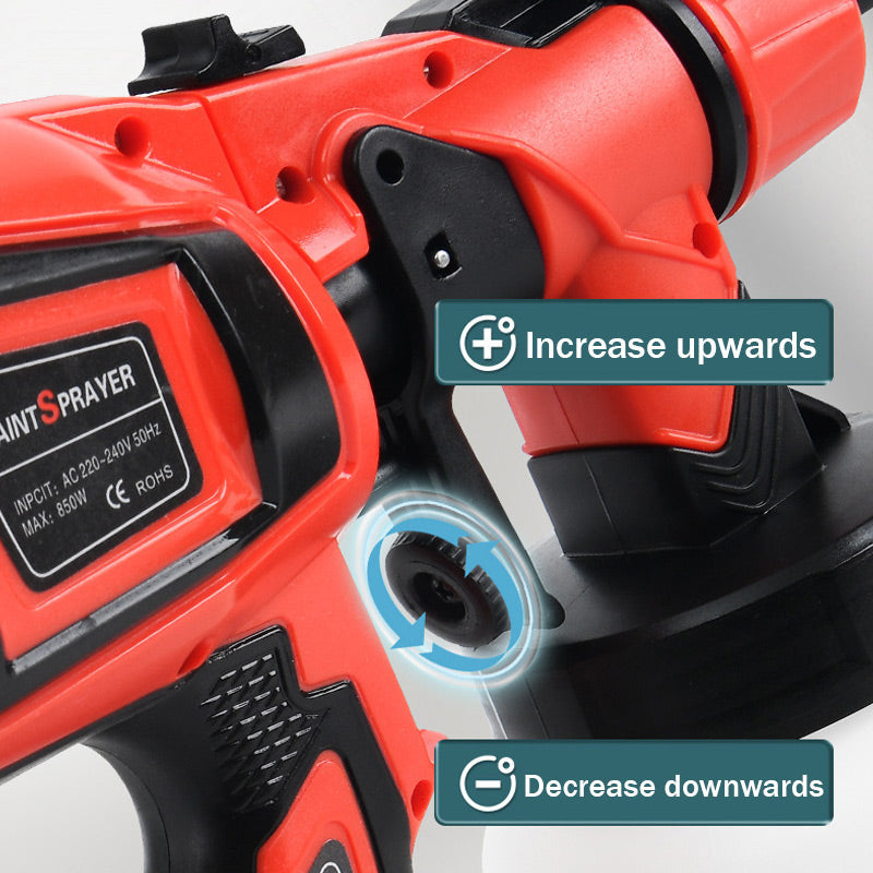 🔧🧱50 % de réduction + livraison gratuite🔥Kit de pulvérisateur de peinture électrique léger