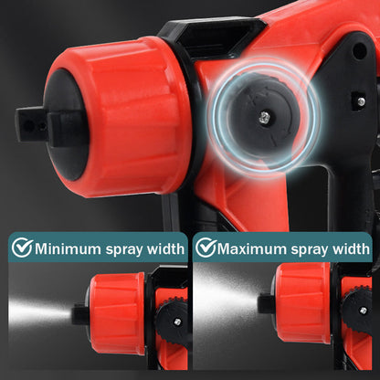 🔧🧱50 % de réduction + livraison gratuite🔥Kit de pulvérisateur de peinture électrique léger