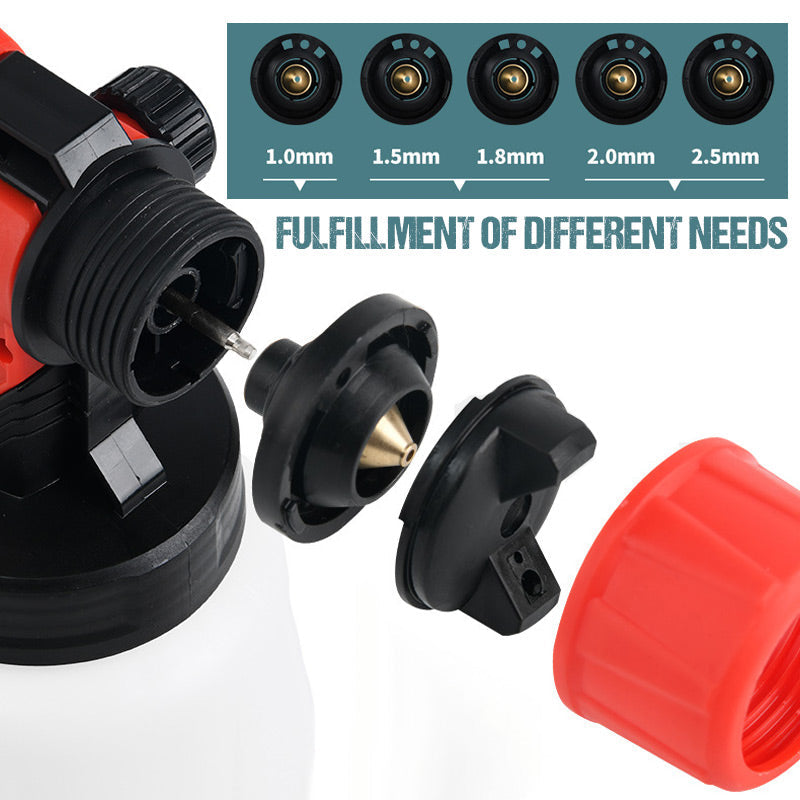 🔧🧱50 % de réduction + livraison gratuite🔥Kit de pulvérisateur de peinture électrique léger