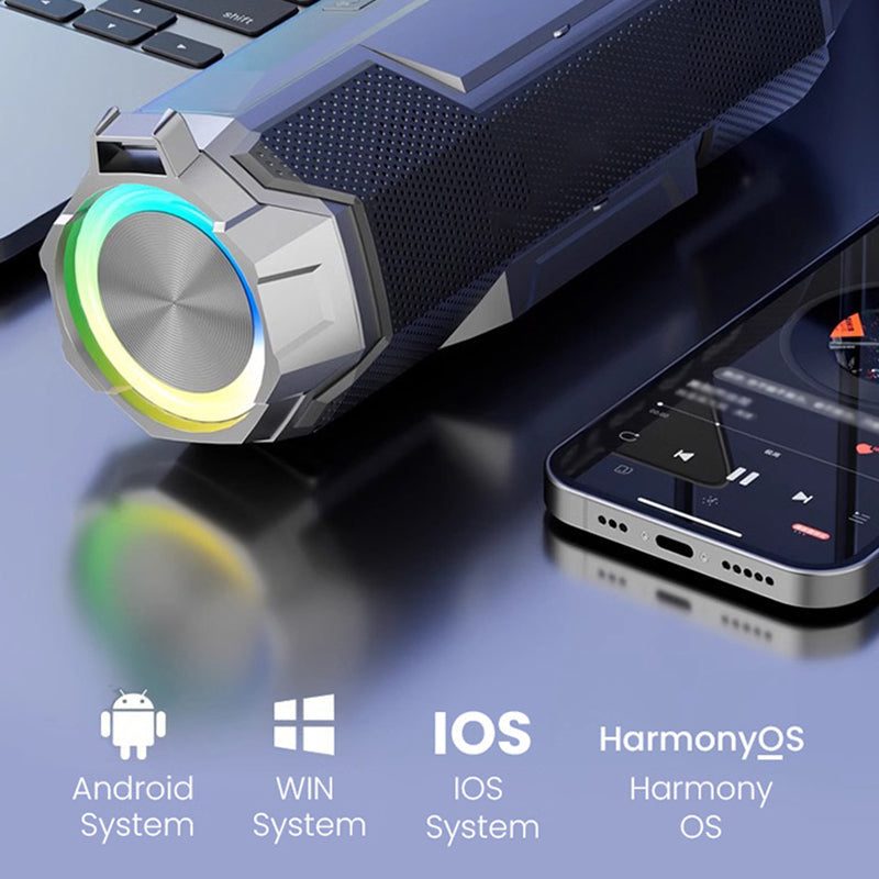 💦🎼50 % de réduction + livraison gratuite🔥Enceinte Bluetooth portable sans fil et étanche