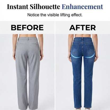 👖🌸Offre à durée limitée：66% de réduction🔥Jean en denim à taille haute et coupe droite pour femme