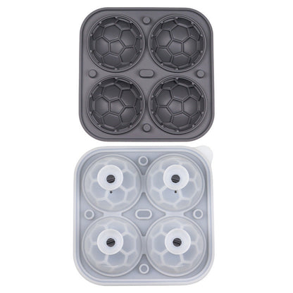 Moule à Glaçons Football ✅ Silicone Souple & Sans BPA | Idéal Soirées Match ⚽ -50% AUJOURD’HUI 🔥