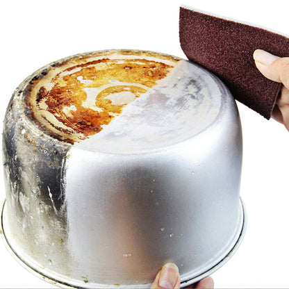 Éponge Émeri Double-Face ✅ Nettoyage Puissant & Robuste | Anti-Rouille Cuisine 🧽 -50% AUJOURD’HUI 🔥