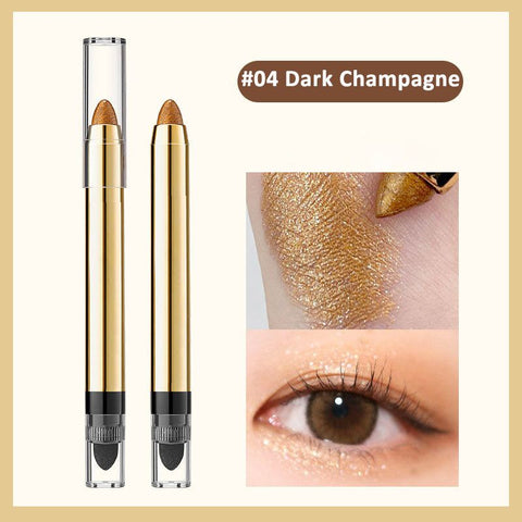 ✨ Crayon fard à paupières scintillant métallique | Regard Sublime en 2 min 💖Offre promotionnelle : un acheté, un offert🔥