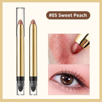 ✨ Crayon fard à paupières scintillant métallique | Regard Sublime en 2 min 💖Offre promotionnelle : un acheté, un offert🔥