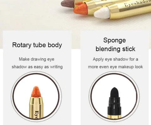 ✨ Crayon fard à paupières scintillant métallique | Regard Sublime en 2 min 💖Offre promotionnelle : un acheté, un offert🔥