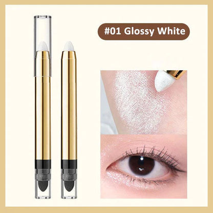 ✨ Crayon fard à paupières scintillant métallique | Regard Sublime en 2 min 💖Offre promotionnelle : un acheté, un offert🔥