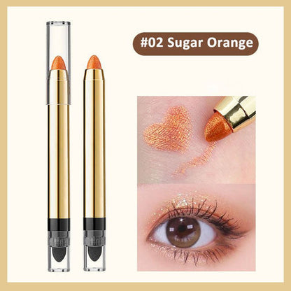 ✨ Crayon fard à paupières scintillant métallique | Regard Sublime en 2 min 💖Offre promotionnelle : un acheté, un offert🔥