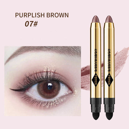 ✨ Crayon fard à paupières scintillant métallique | Regard Sublime en 2 min 💖Offre promotionnelle : un acheté, un offert🔥