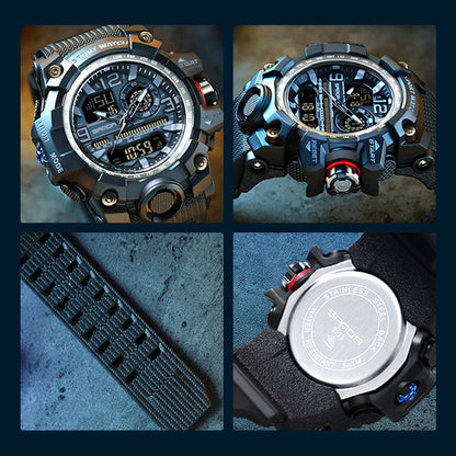 Montre Sport Homme ✅ Étanche 50m & Lumineuse | Robuste & Chic ⌚ 56% de réduction 🔥