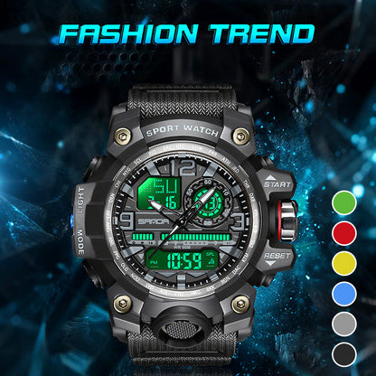 Montre Sport Homme ✅ Étanche 50m & Lumineuse | Robuste & Chic ⌚ 56% de réduction 🔥
