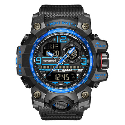 Montre Sport Homme ✅ Étanche 50m & Lumineuse | Robuste & Chic ⌚ 56% de réduction 🔥
