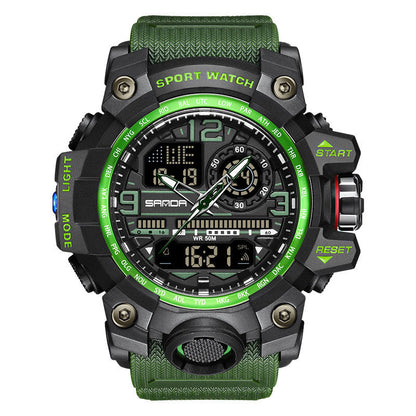 Montre Sport Homme ✅ Étanche 50m & Lumineuse | Robuste & Chic ⌚ 56% de réduction 🔥