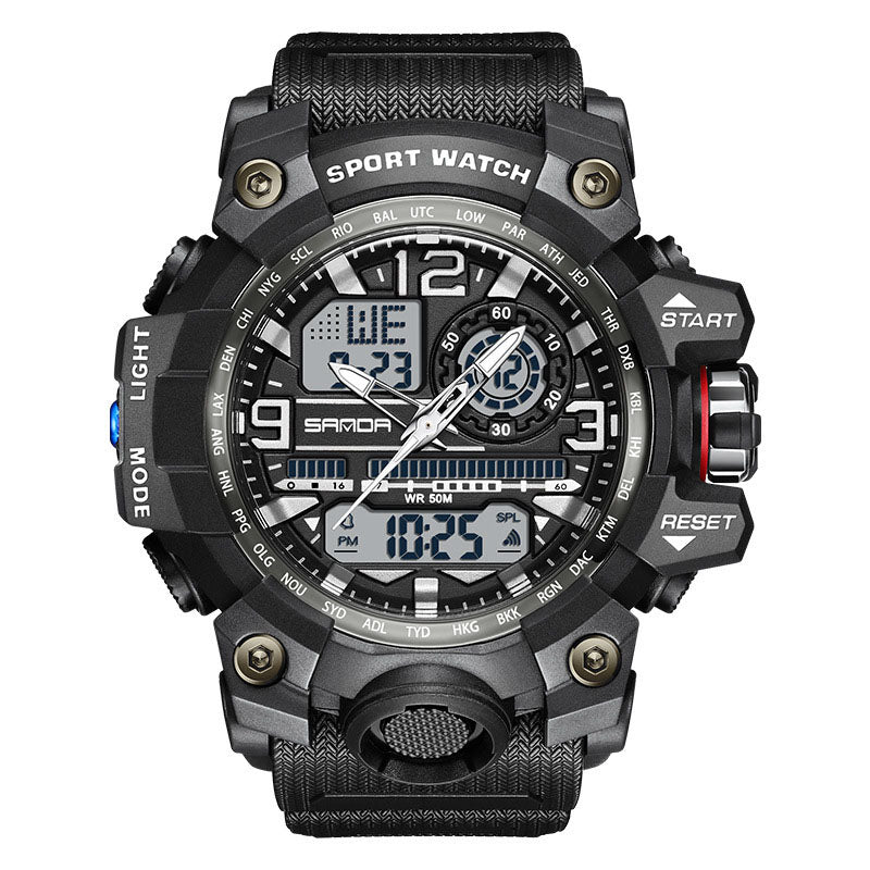 Montre Sport Homme ✅ Étanche 50m & Lumineuse | Robuste & Chic ⌚ 56% de réduction 🔥