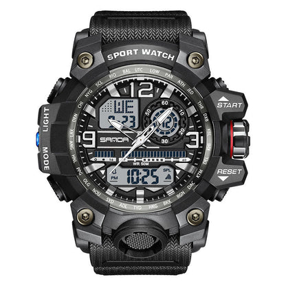 Montre Sport Homme ✅ Étanche 50m & Lumineuse | Robuste & Chic ⌚ 56% de réduction 🔥