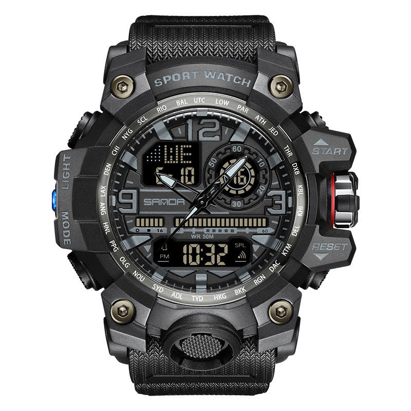 Montre Sport Homme ✅ Étanche 50m & Lumineuse | Robuste & Chic ⌚ 56% de réduction 🔥