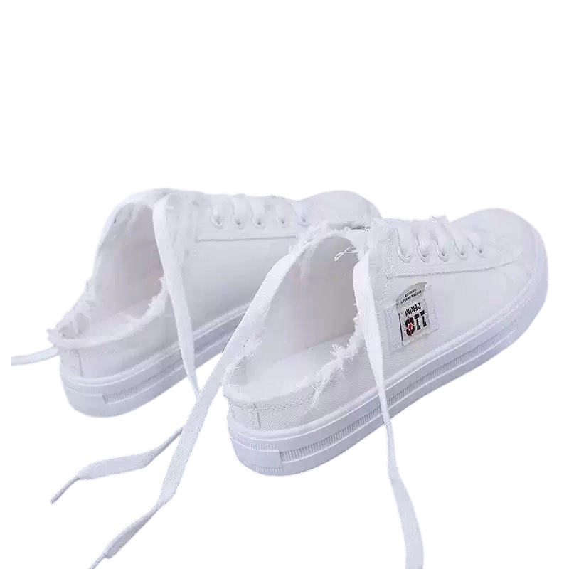 👟 56% DE RÉDUCTION ! 👖 Baskets-mules en denim pour femme – Faciles à enfiler, semelle confortable et parfaites pour un look estival décontracté ☀️