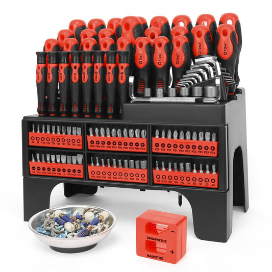 Kit 118 Tournevis Magnétiques ✅ Acier CR-V | Complet & Ergonomique 🛠️ -54% 🔥